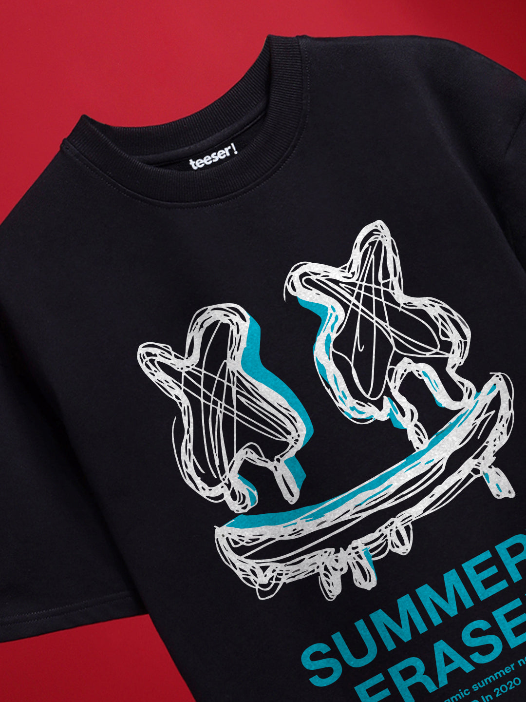 Summary Eraser Oversized Fit T-Shirt