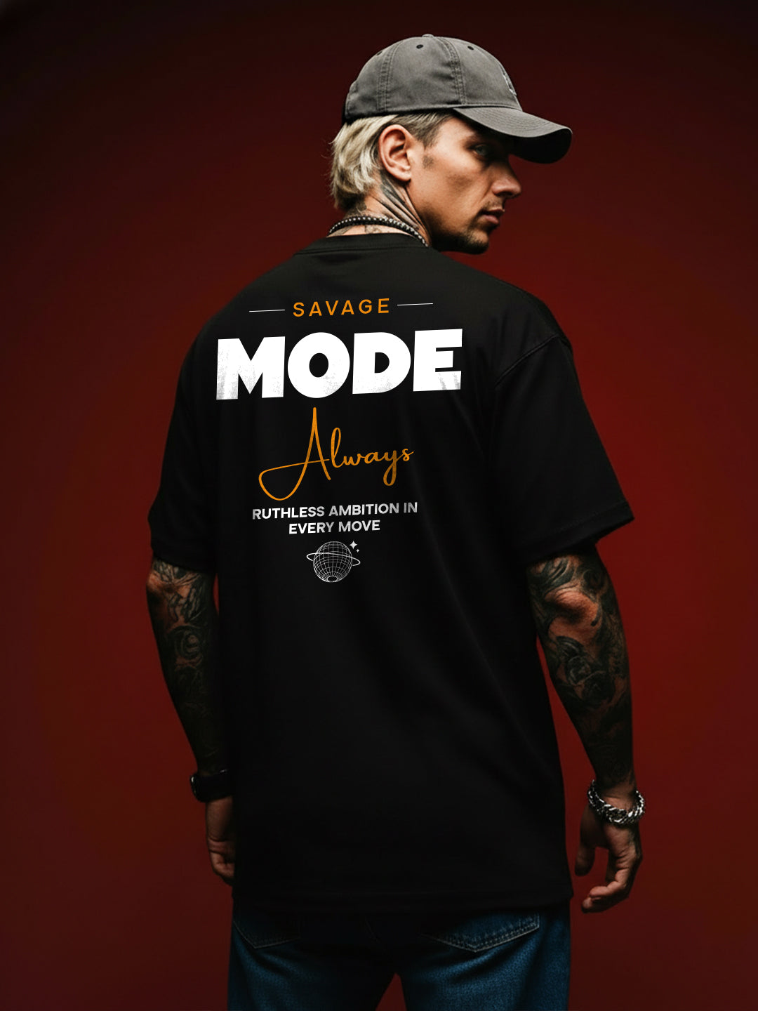 Savage Mode Oversized Fit T-Shirt