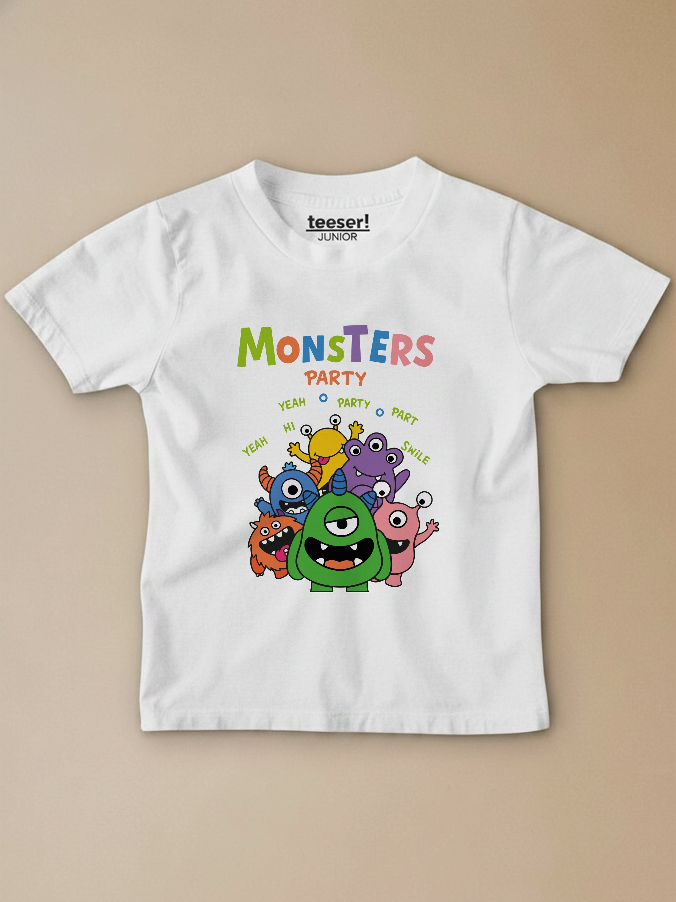 Monster Party Kids T-Shirt