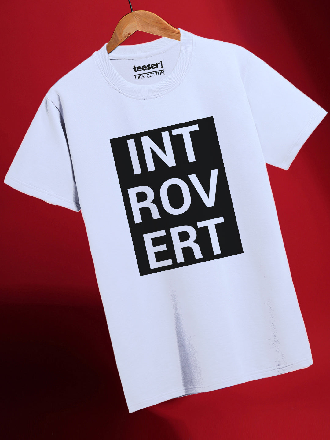 Introvert Regular Fit T-Shirt