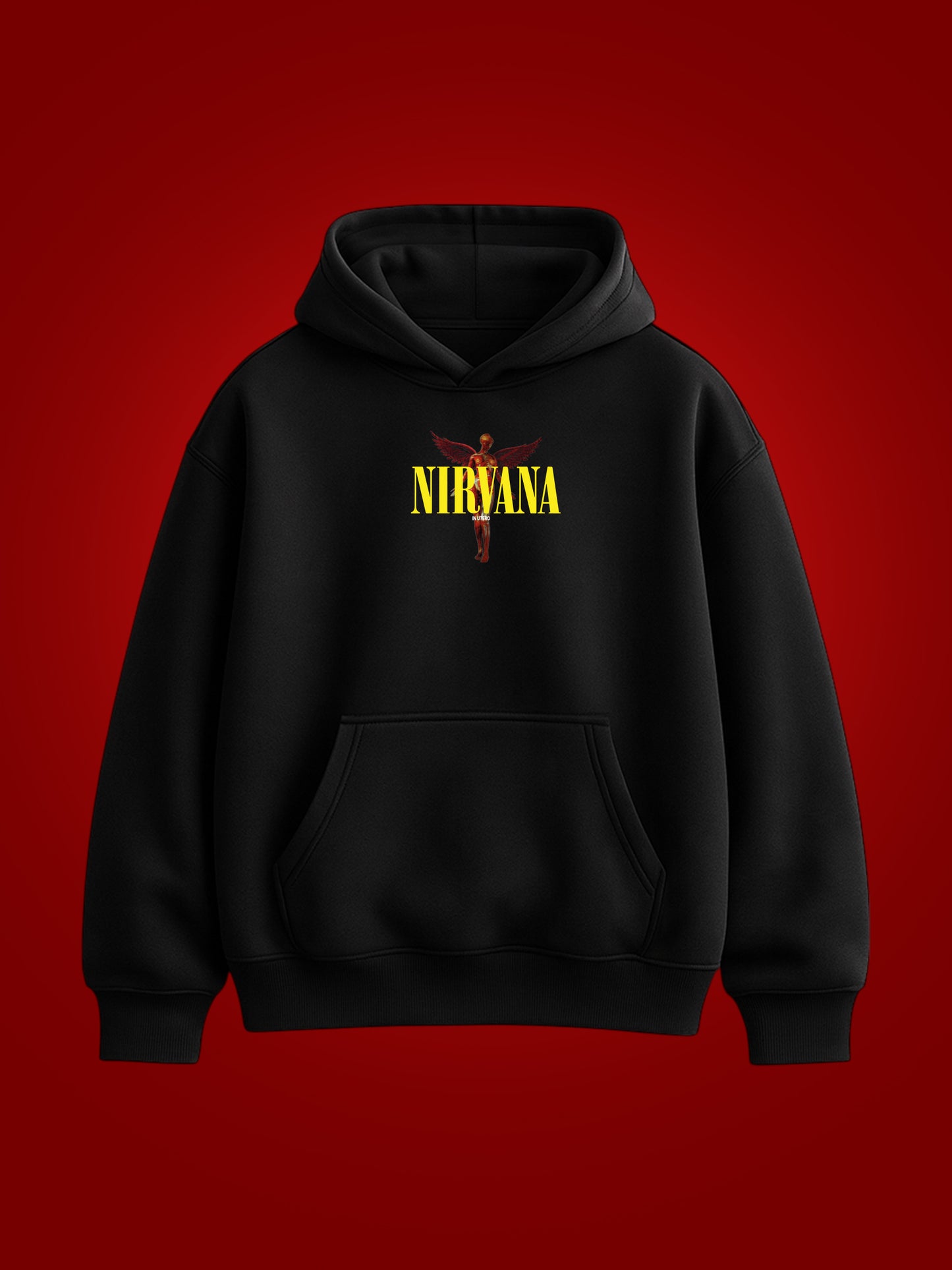 Nirvana Oversized Graphic Hoodie