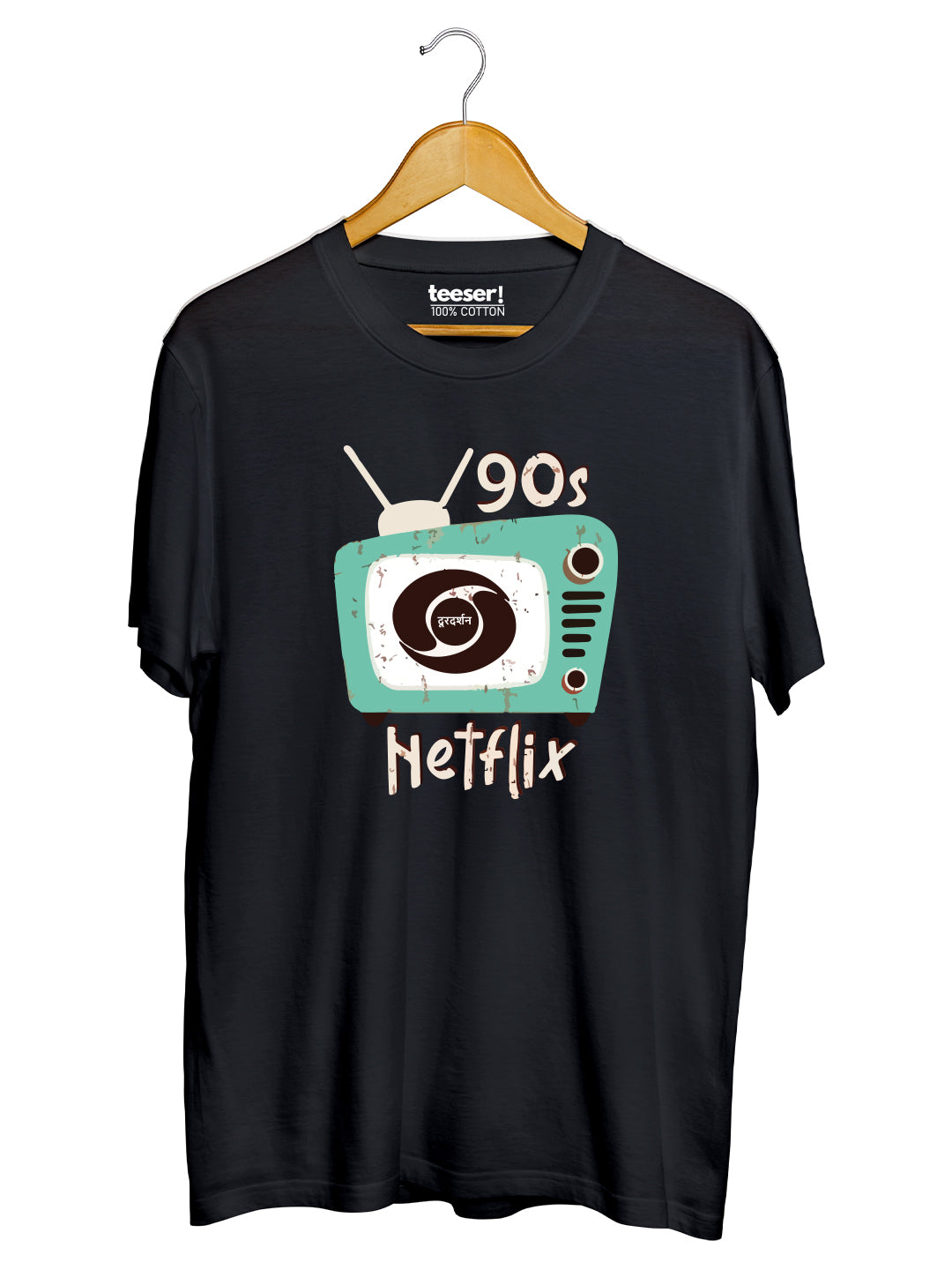 90S NETFLIX Regular Fit T-Shirt