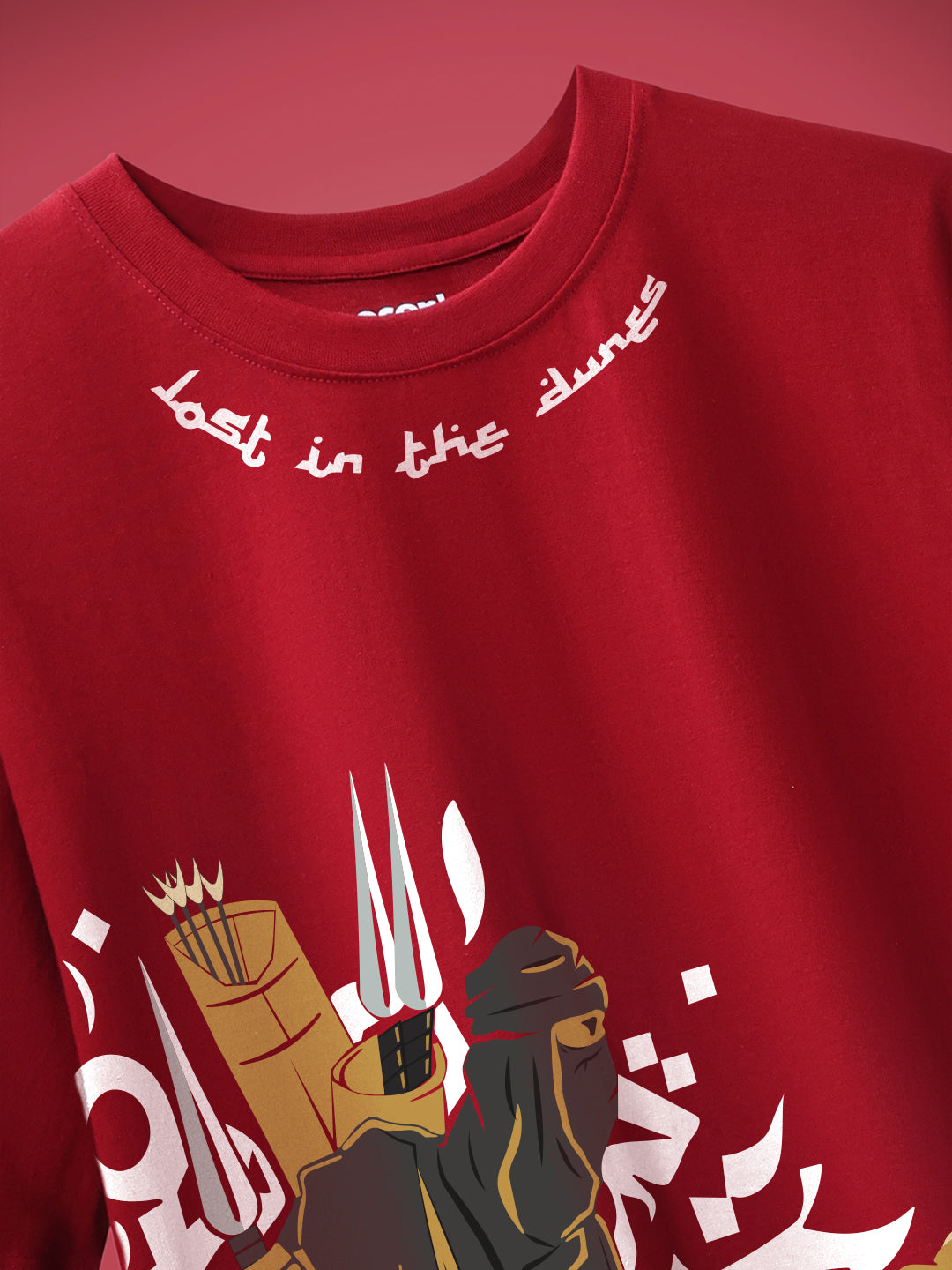 Lost In The Winds Oversized Fit T-Shirt