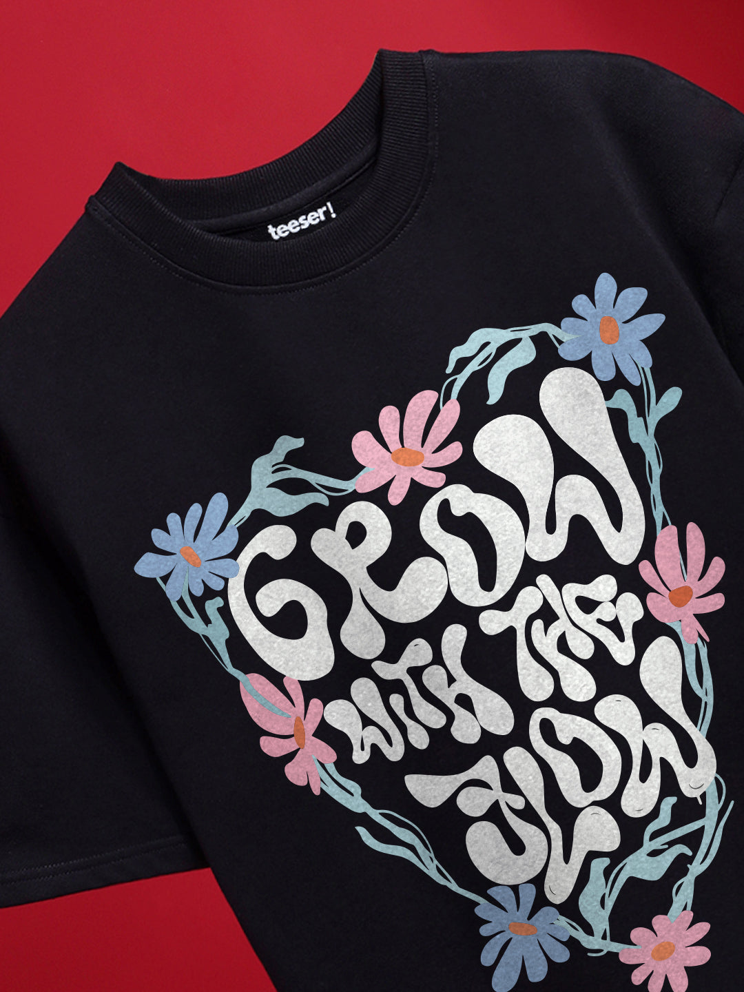 Grow With Flow Oversized T-Shirt