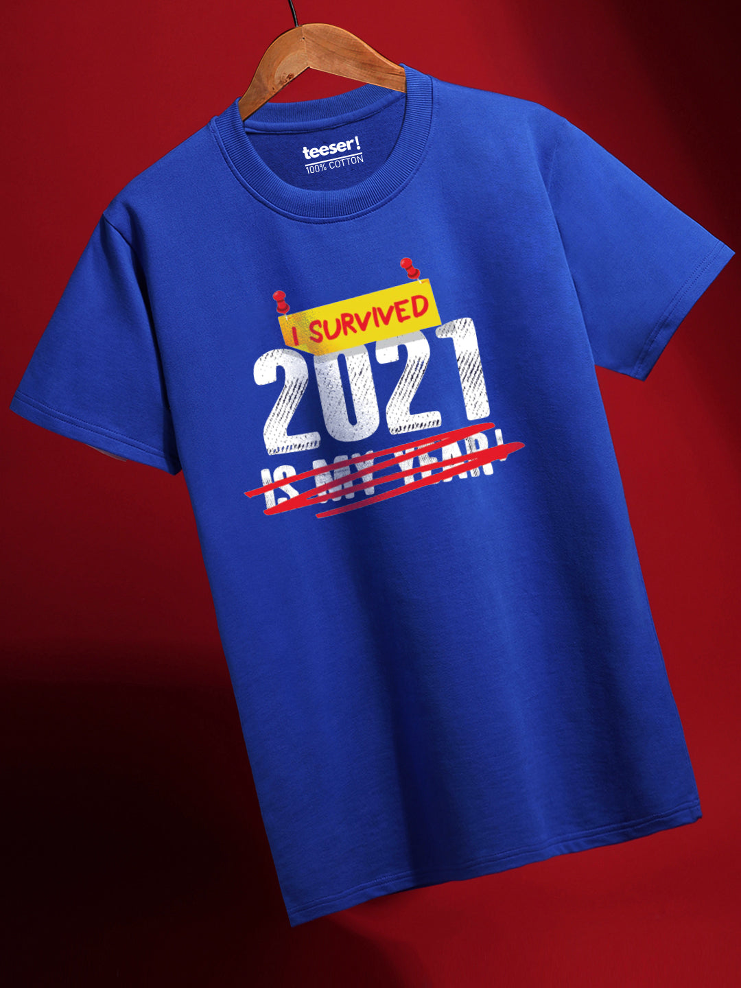 I Survived 2021 Regular Fit T-Shirt