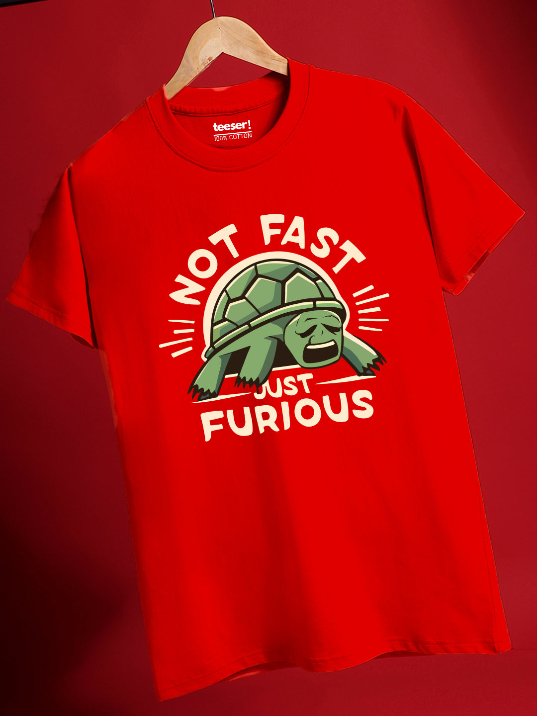 Just Furious Regular Fit T-Shirt