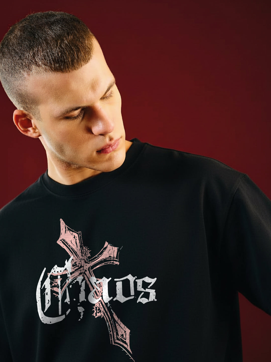 Chaos Teeser Oversized Fit T-Shirt