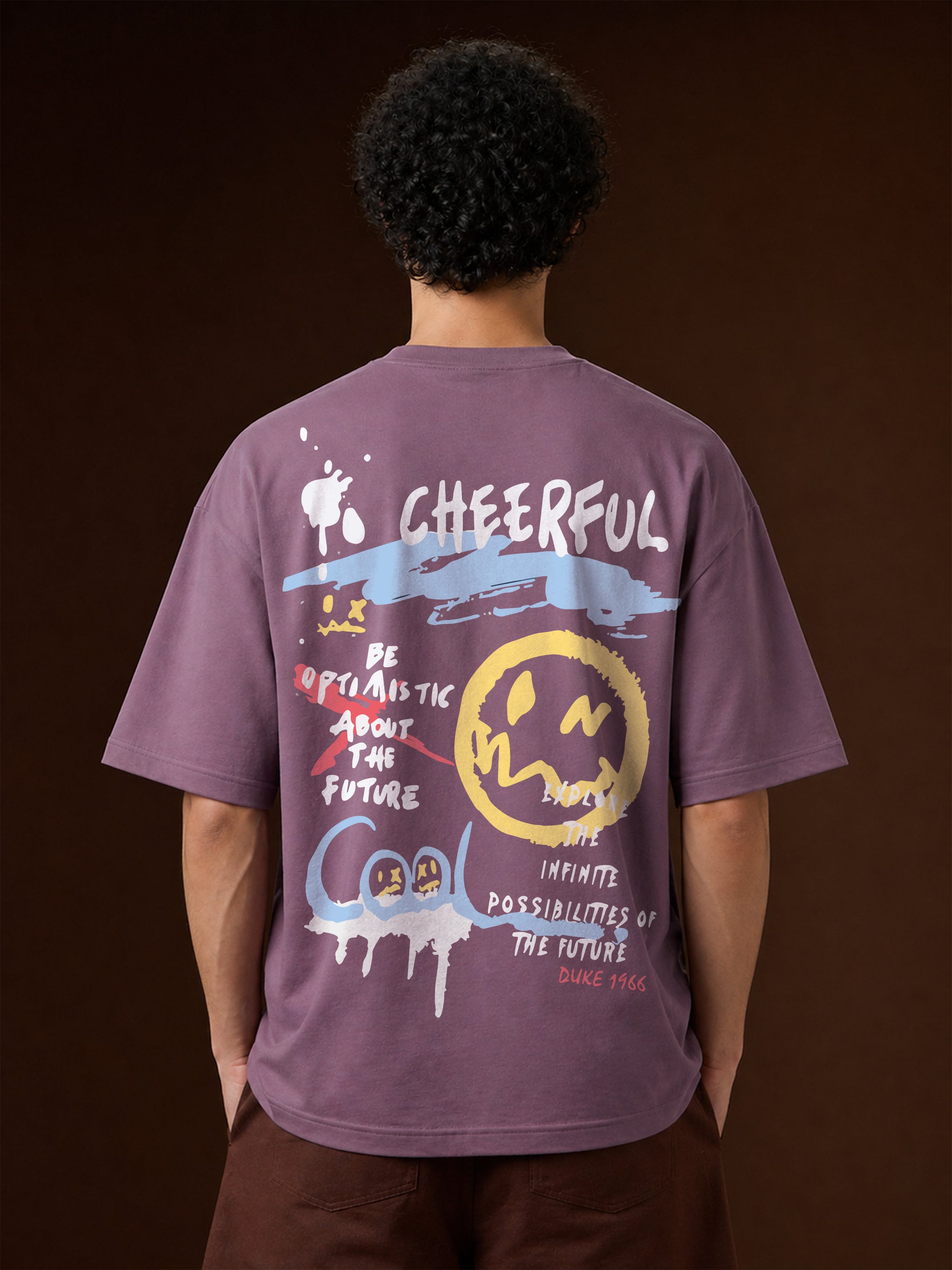 Cheerful Oversized Fit T-Shirt