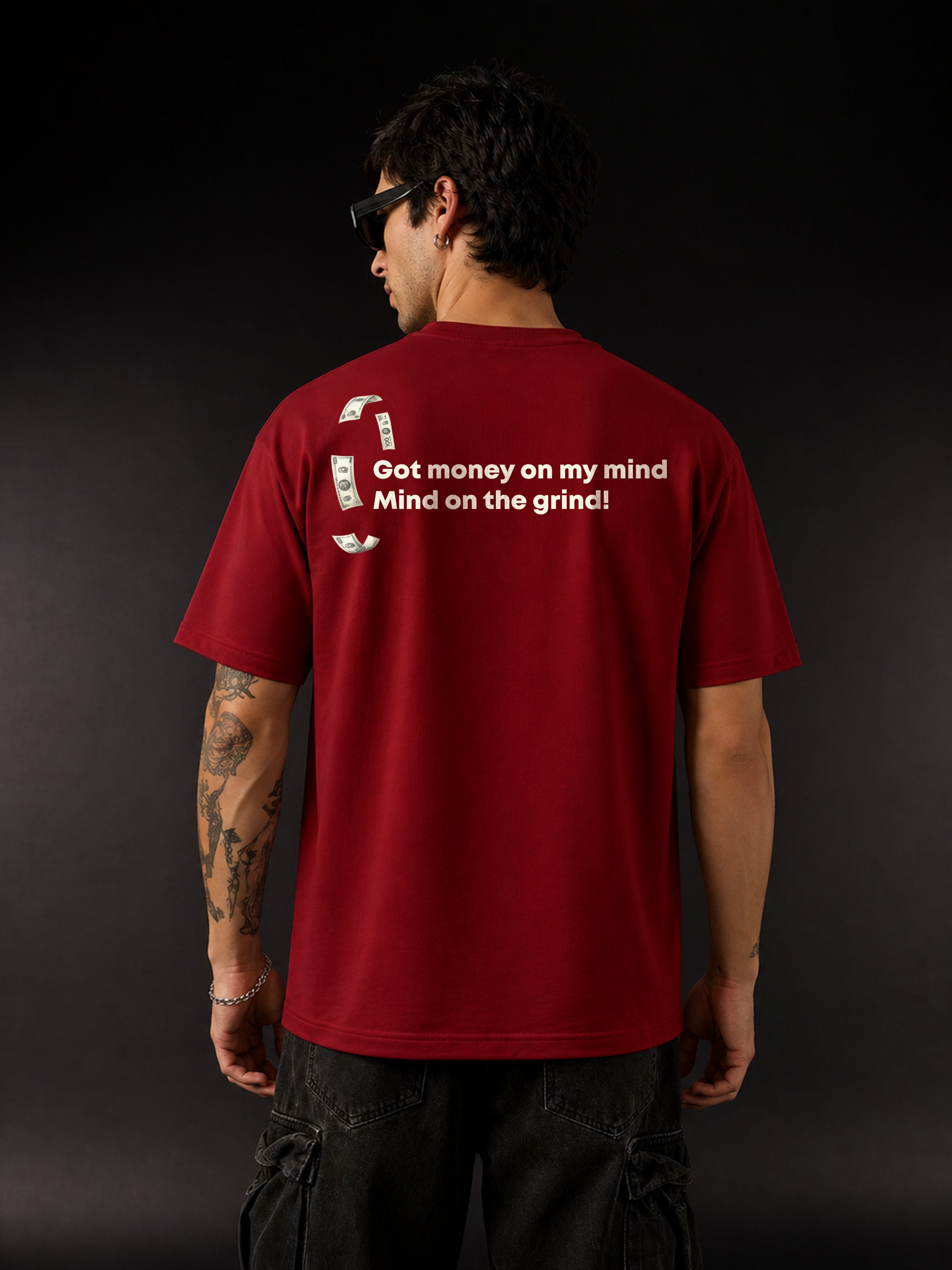 Money Mindset Oversized T-Shirts