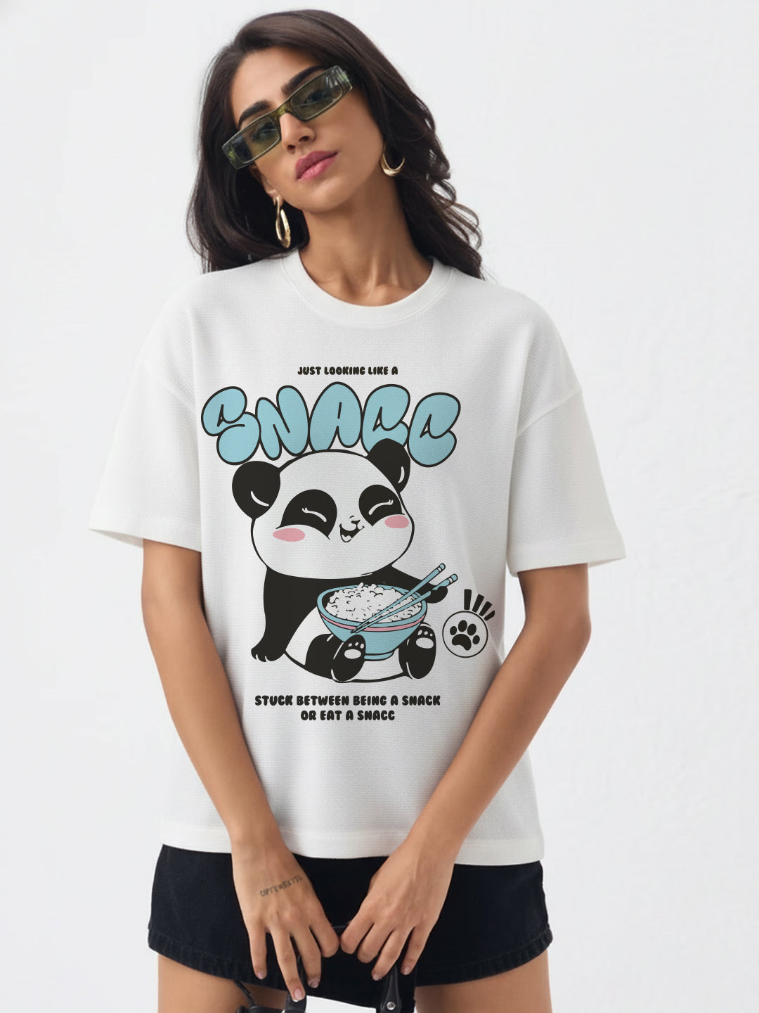 Just Looking Like a Snacc Oversized T-Shirt