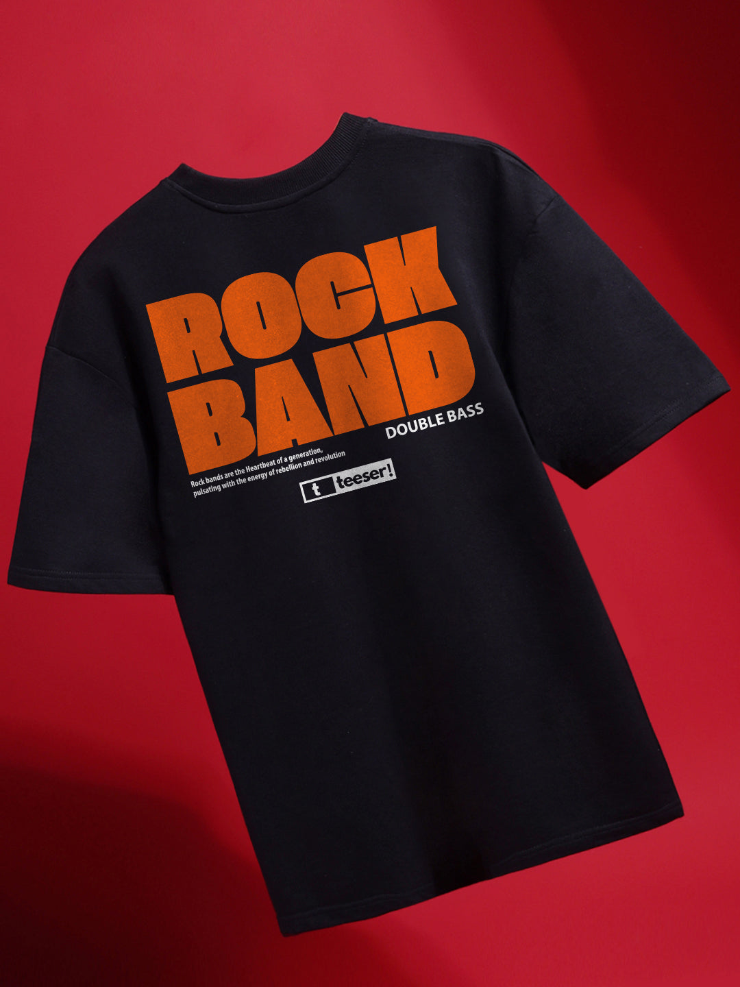 Rock Band Oversized Fit T-Shirt