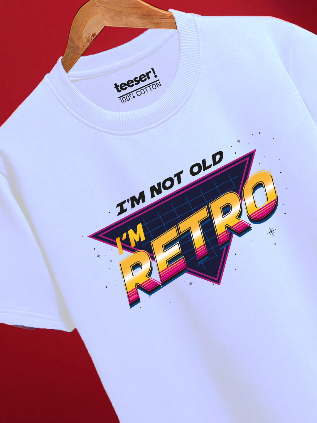 I Am Retro Regular Fit T-Shirt