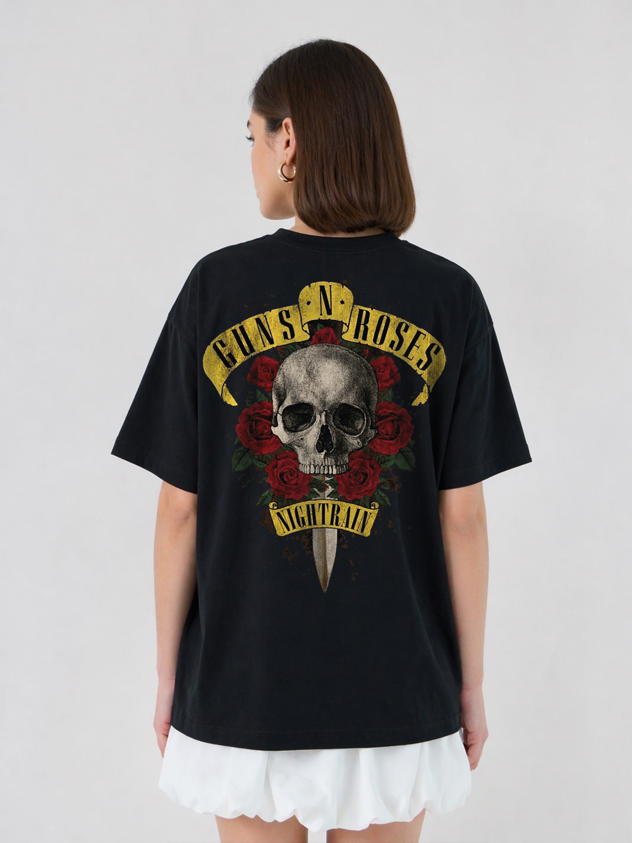 Guns N Roses Oversize T-Shirt For Women