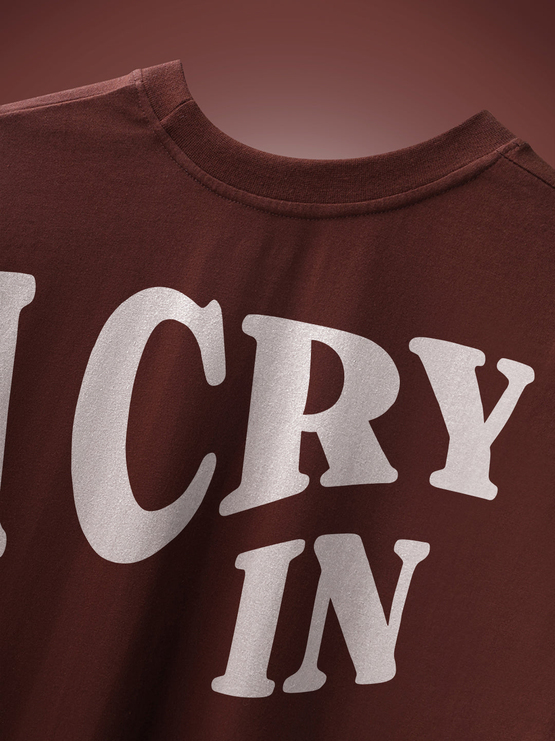 I Cry in Dirhams Oversized T-Shirt