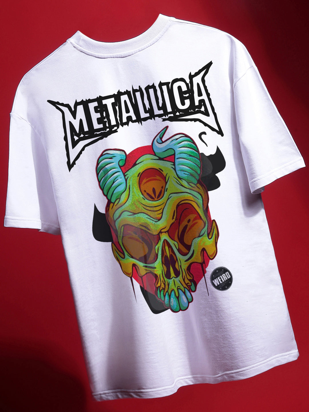 Weird Metallica Oversized T-Shirt