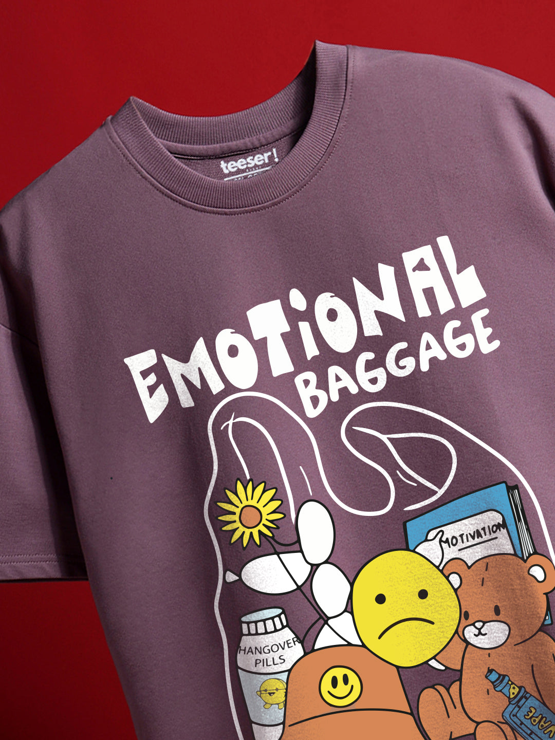 Emotional Baggage Oversized T-Shirt