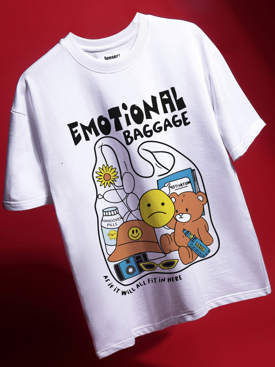 Emotional Baggage Oversized T-Shirt