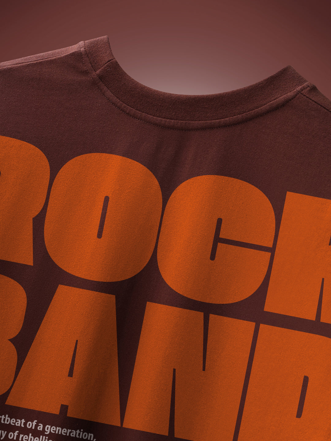 Rock Band Oversized Fit T-Shirt