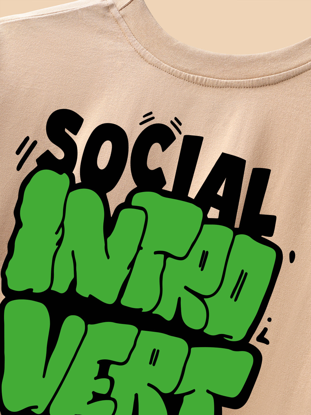 Introvert Oversized Fit T-Shirt