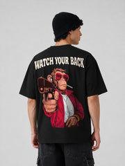 Watch Your Back Oversized Fit T-Shirt