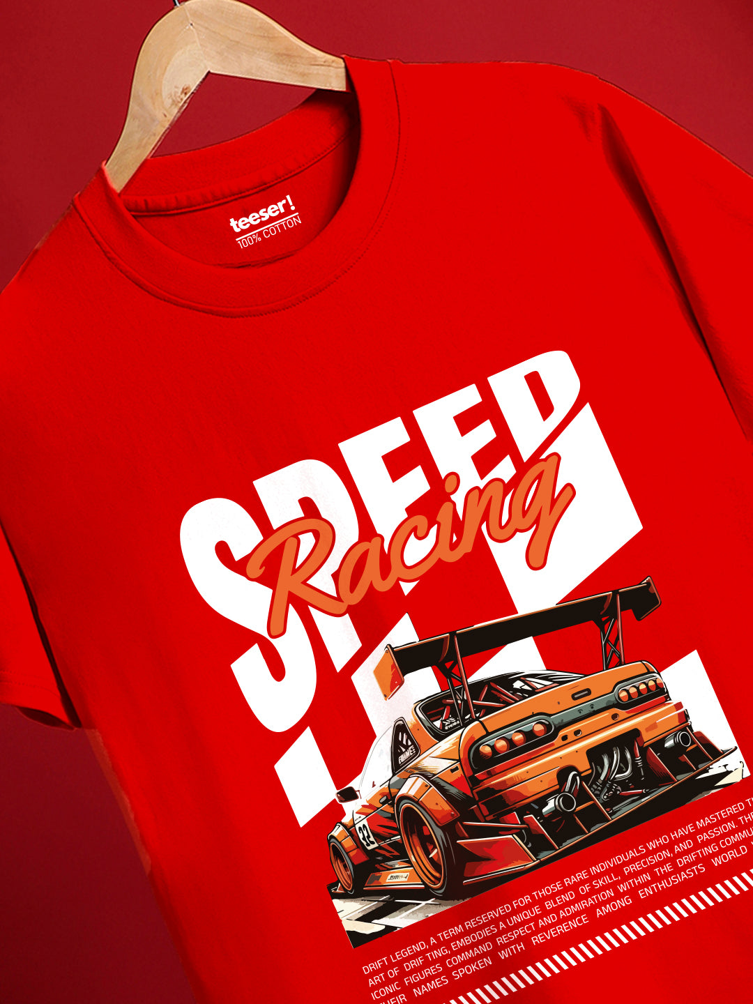 Speed Racing Regular Fit T-Shirt