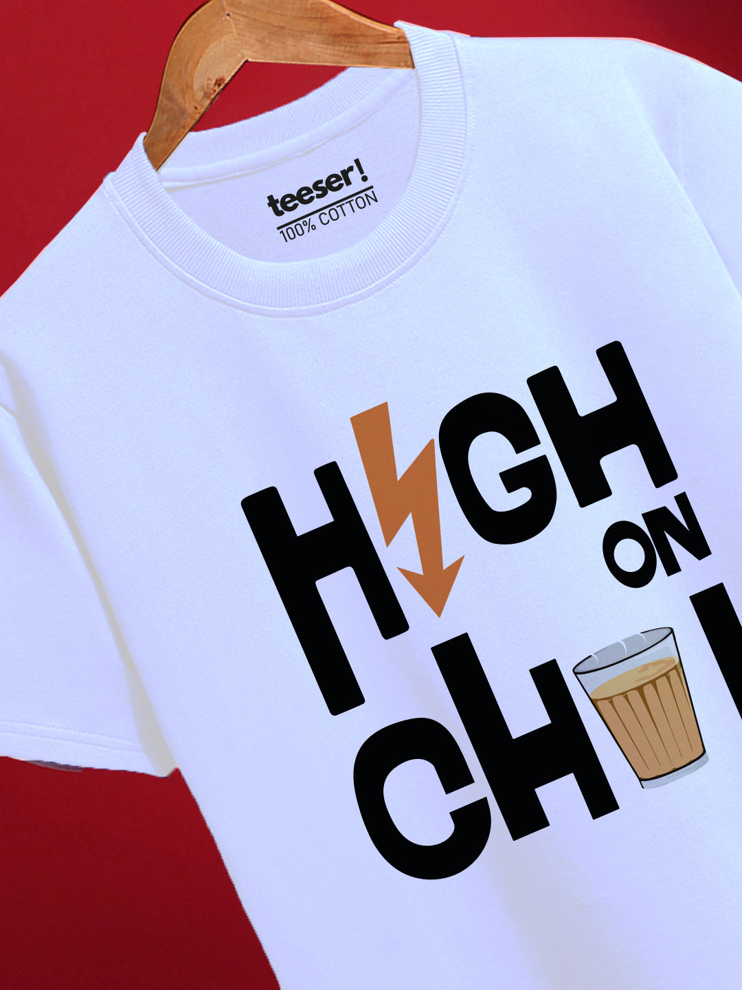 High On Chai Regular Fit T-Shirt