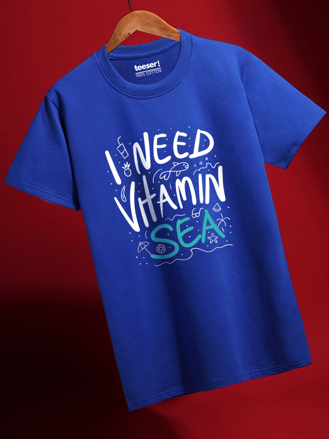I Need Vitamin Sea Regular Fit T-Shirt