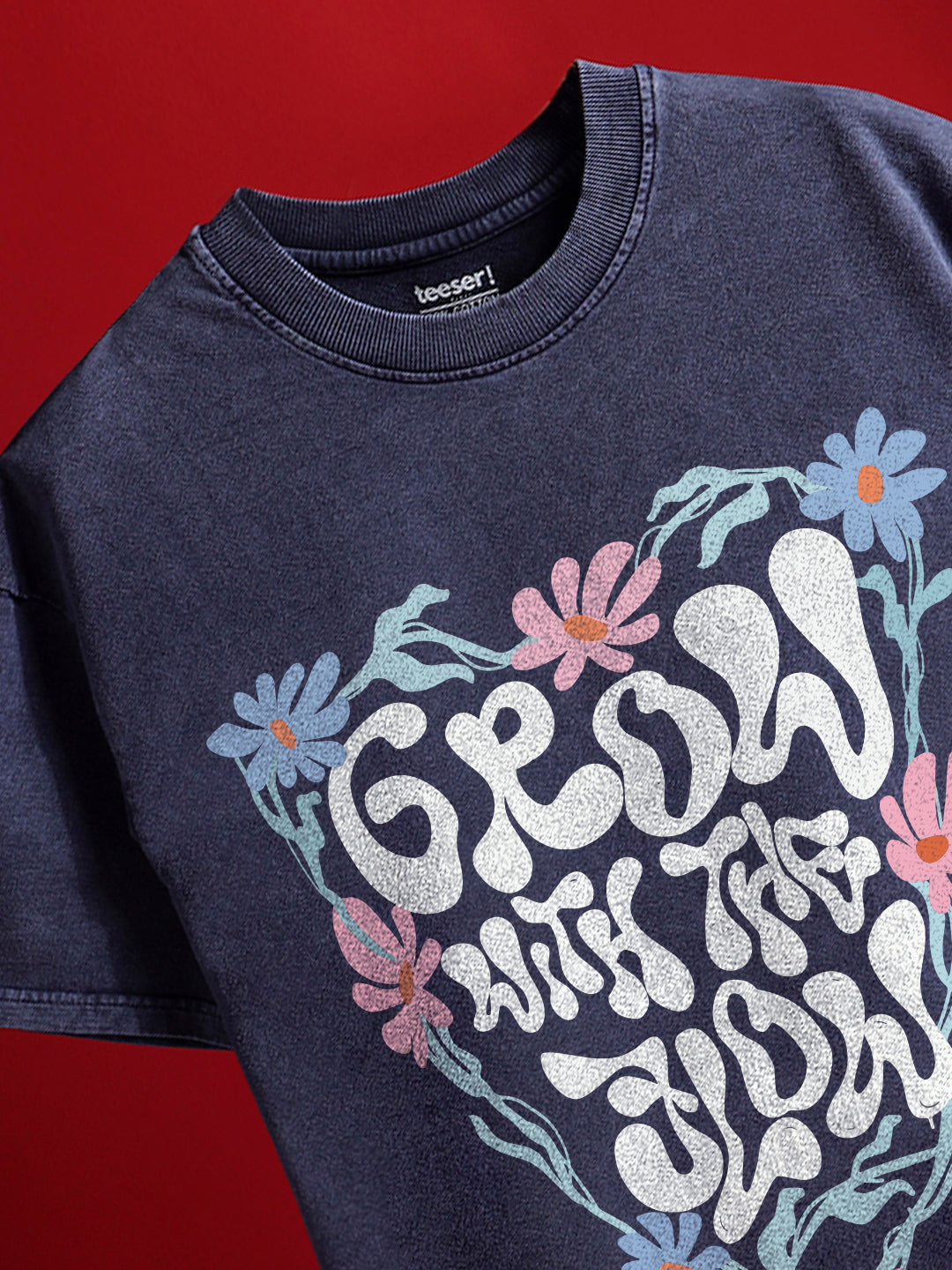 Grow with Flow Oversized T-Shirt