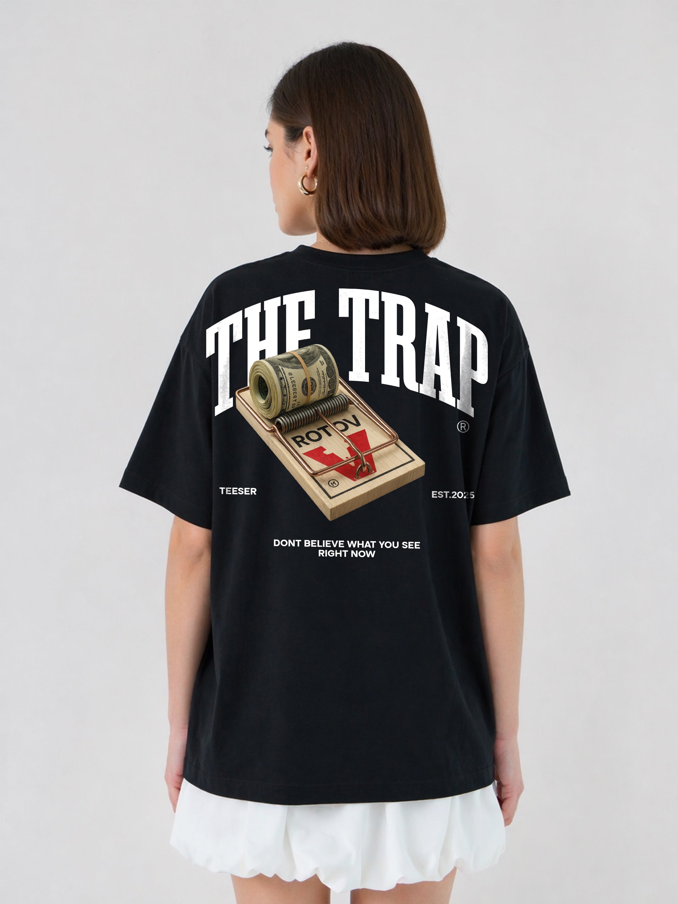 The Trap Oversized Fit T-Shirt For Women