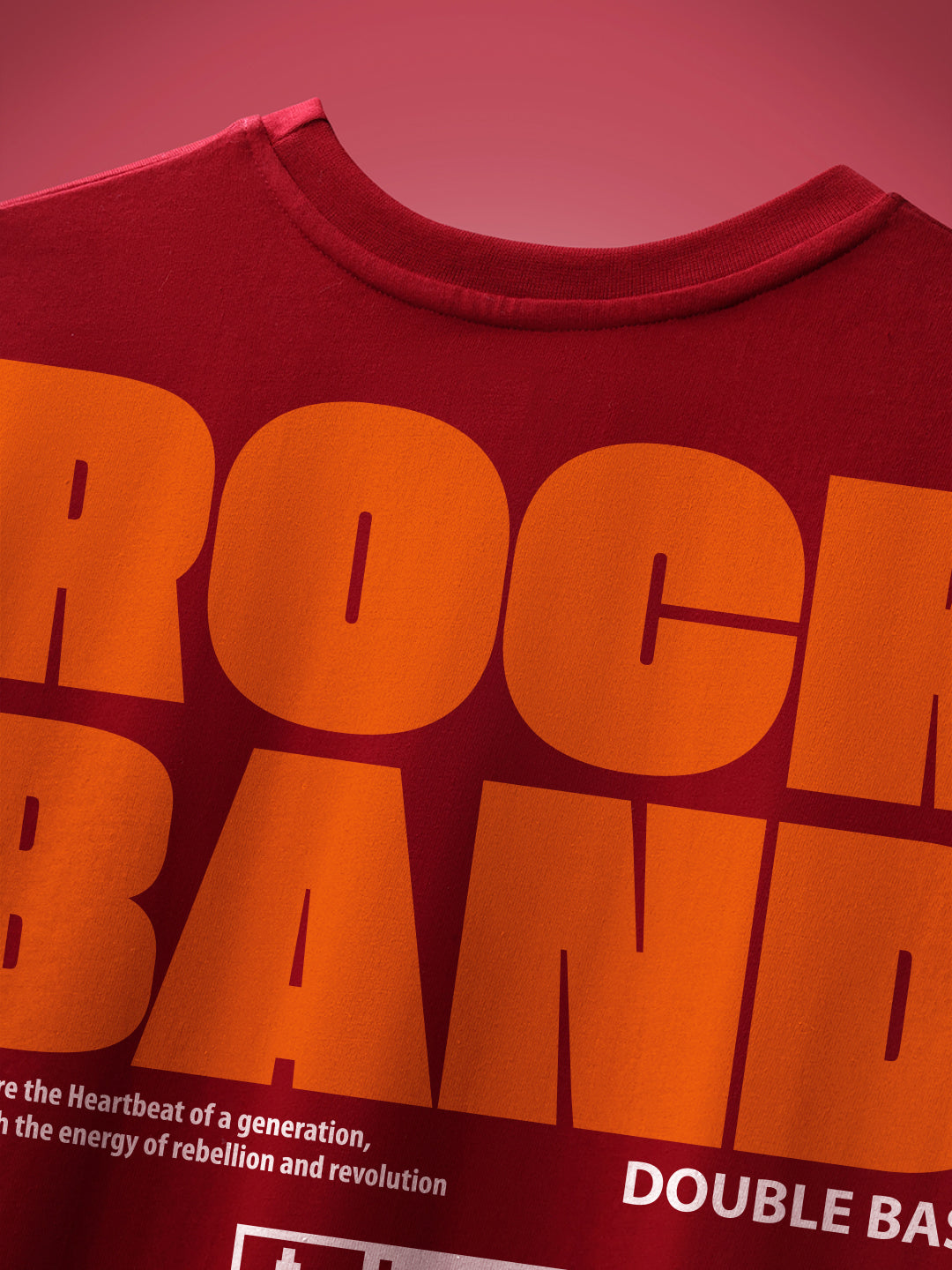 Rock Band Oversized Fit T-Shirt