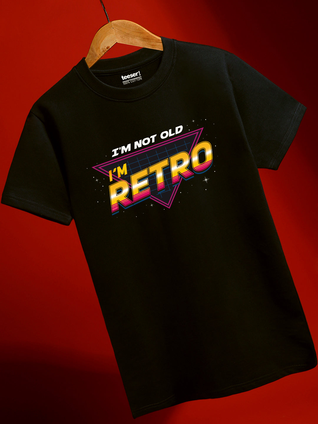 I Am Retro Regular Fit T-Shirt