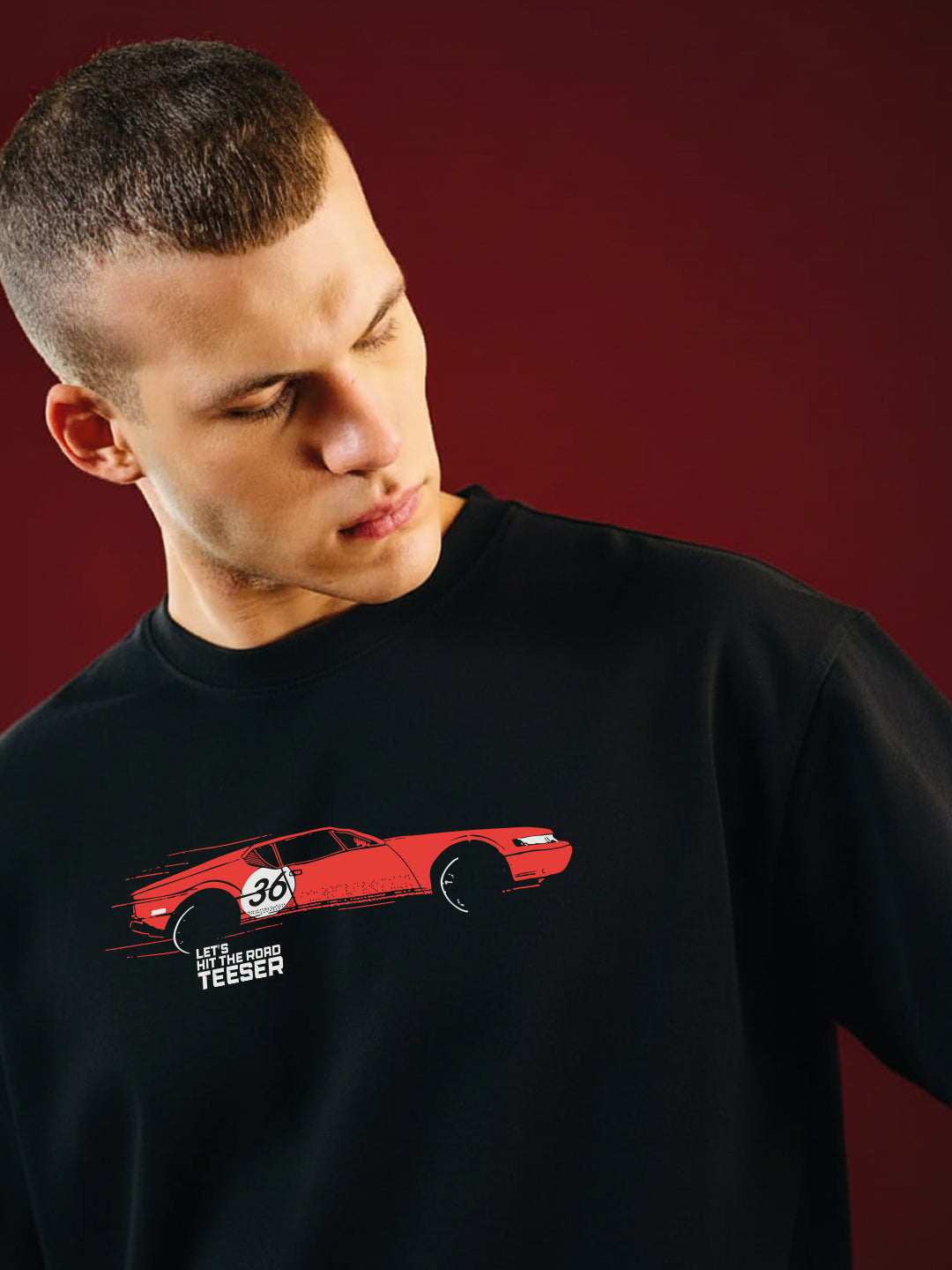 Let's Hit The Road Oversized Fit T-Shirt