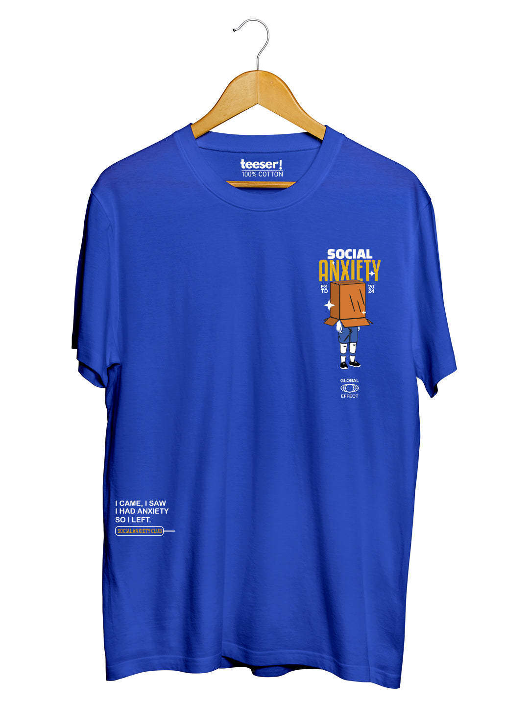 Social Anxiety Regular Fit T-Shirt