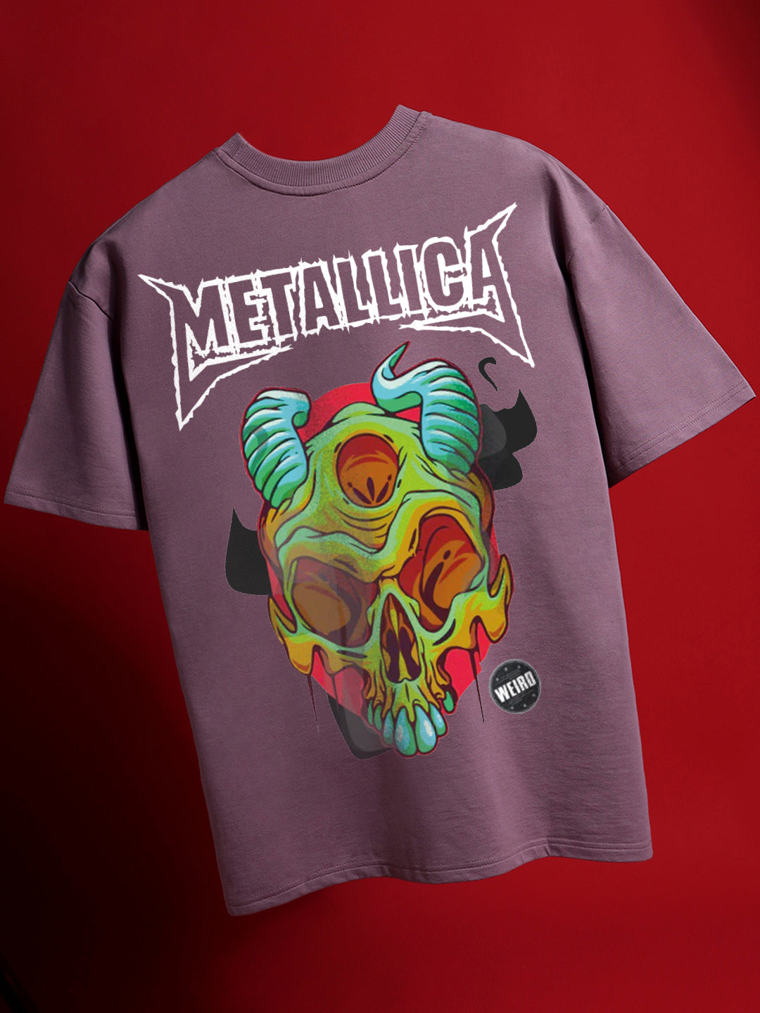 Weird Metallica Oversized T-Shirt
