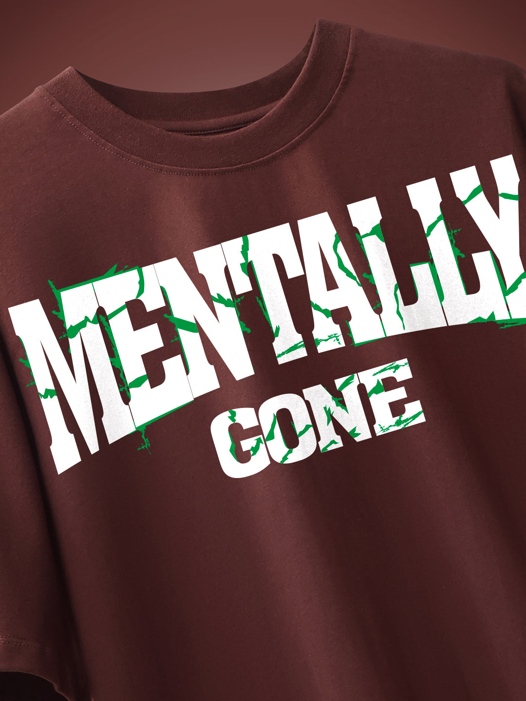 Mentally Gone Oversized Fit T-Shirt