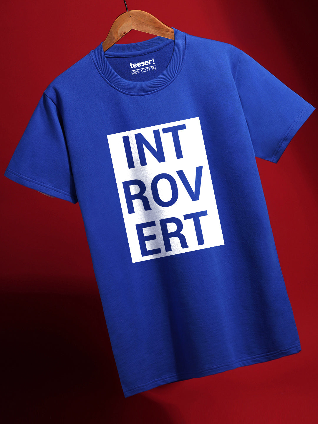 Introvert Regular Fit T-Shirt