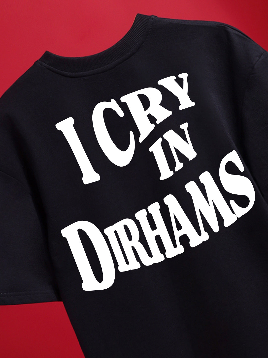 I Cry in Dirhams Oversized T-Shirt