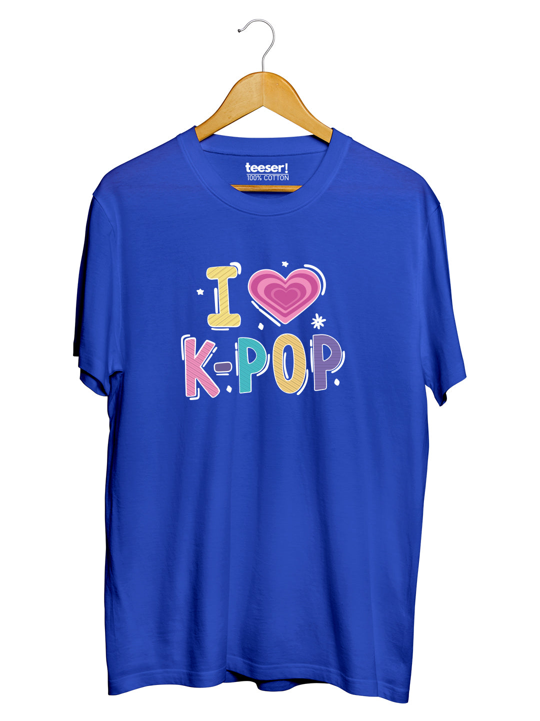 I Love K-Pop Regular Fit T-Shirt