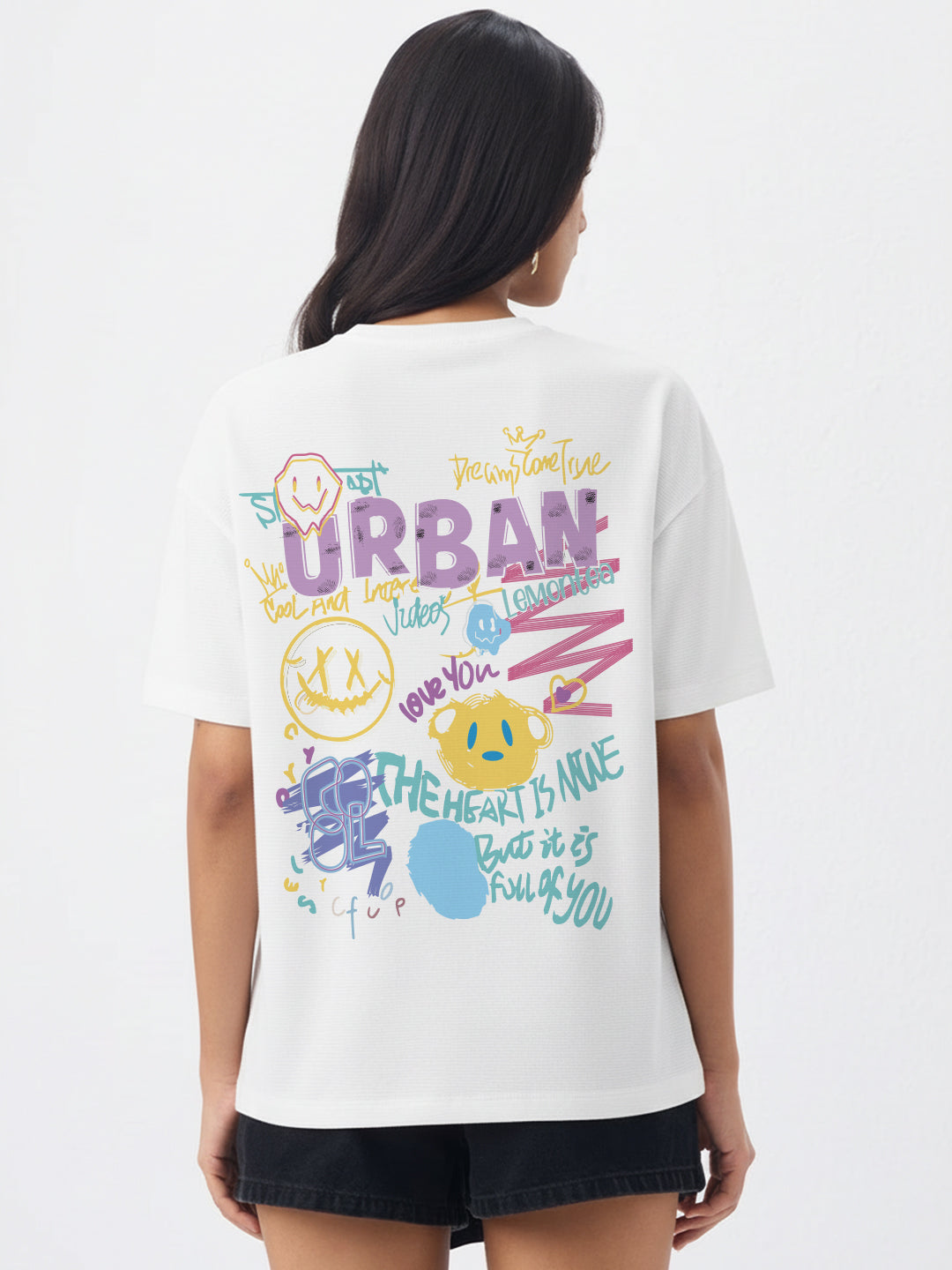 Urban Oversized Fit T-Shirt For Women