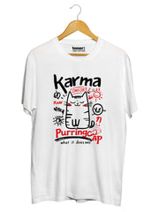 Karma What It Does Regular Fit T-Shirt