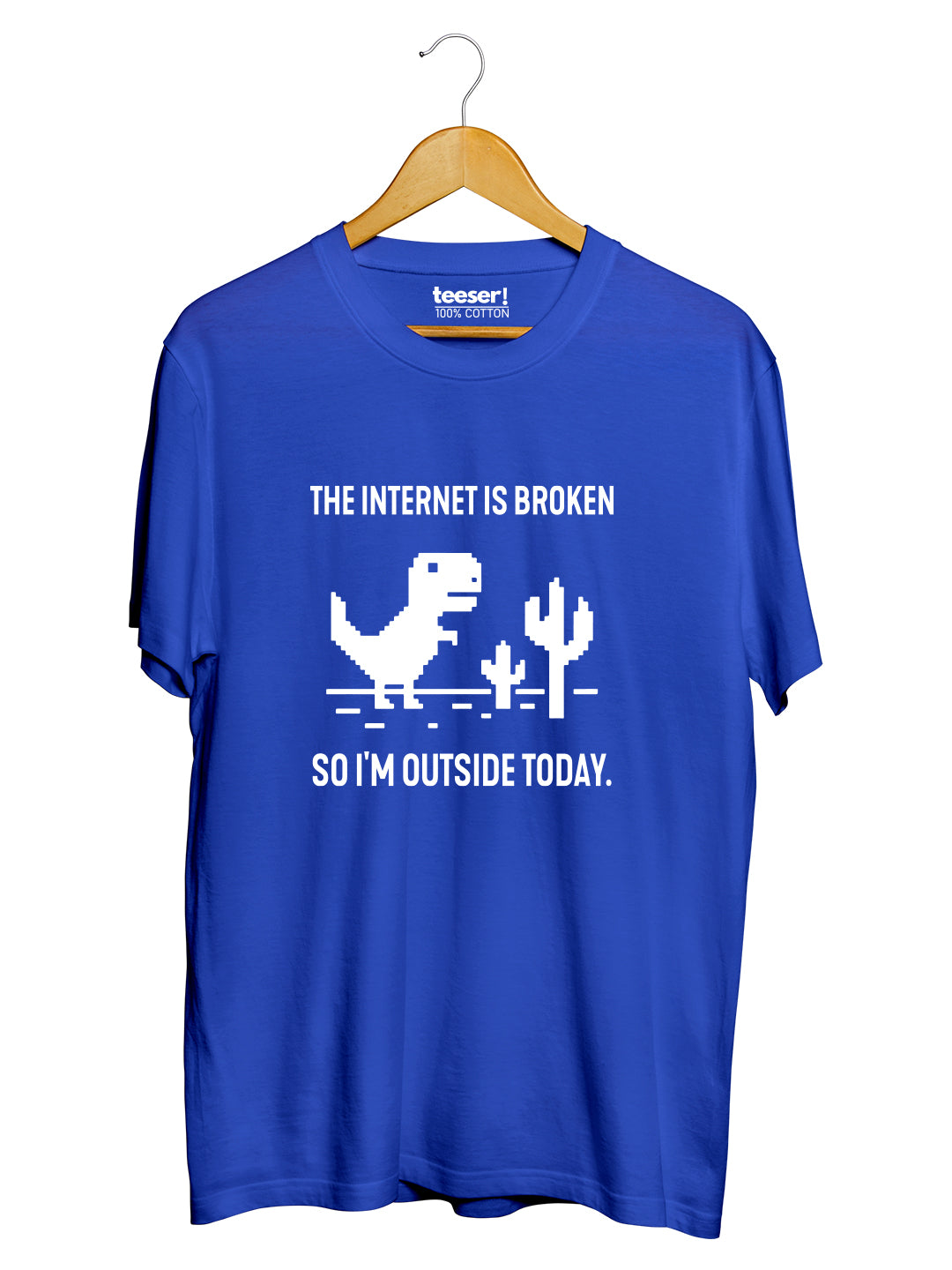 THE INTERNET IS BROKEN Regular T-Shirt
