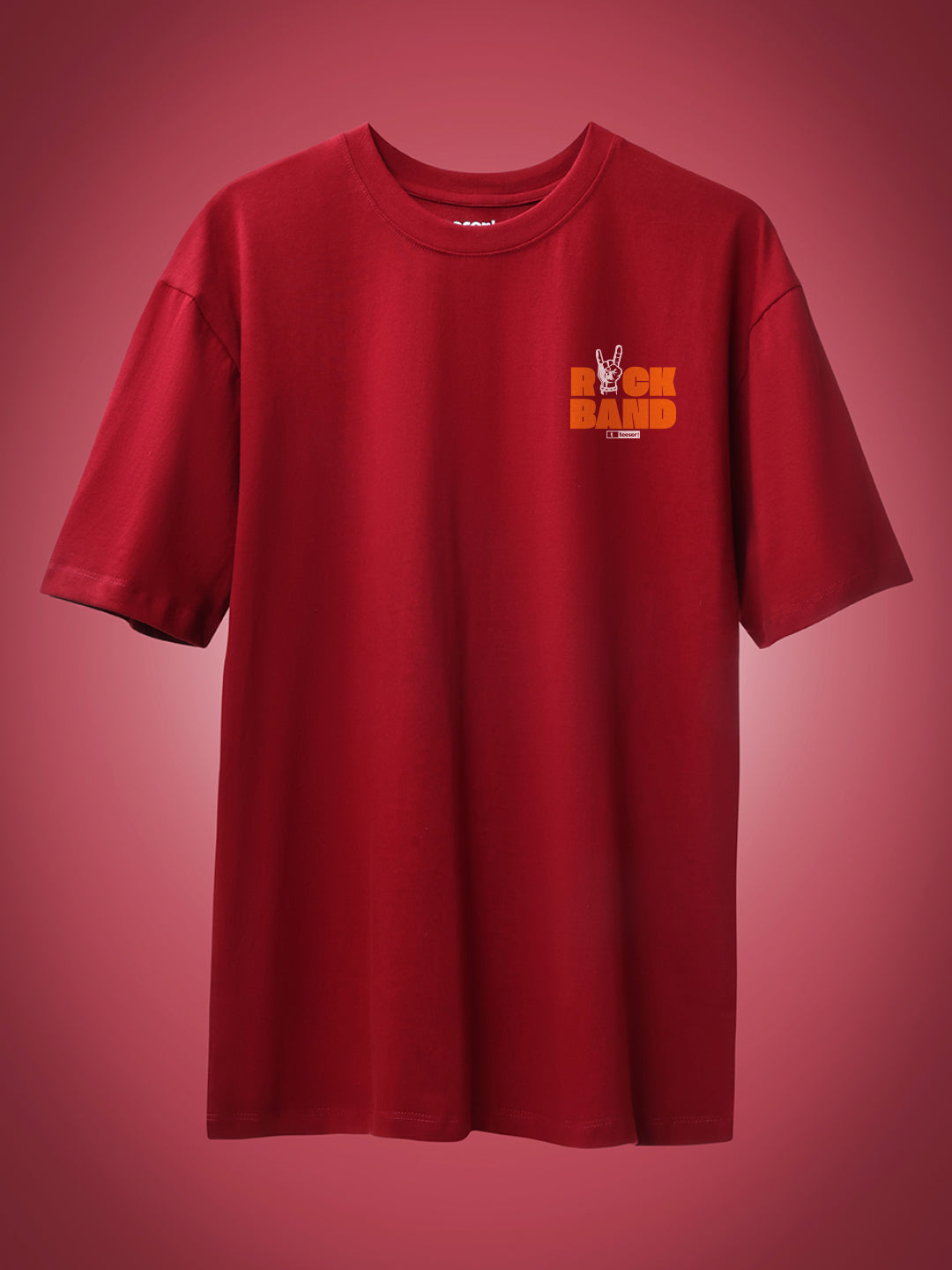 Rock Band Oversized Fit T-Shirt