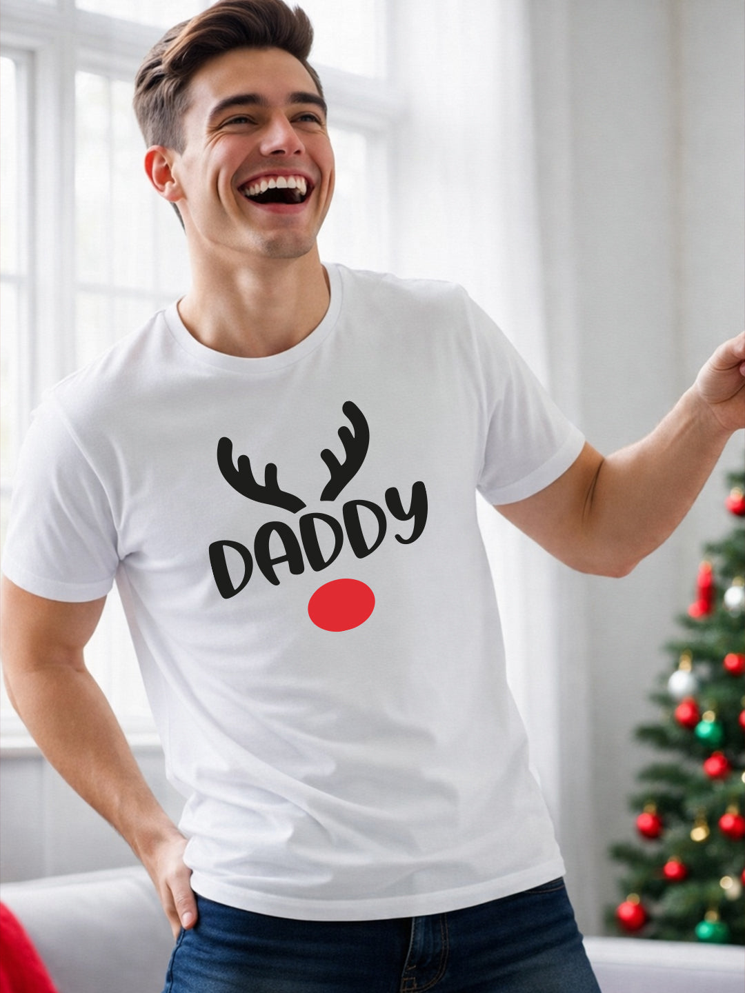 Daddy Christmas Regular T-Shirt For Men