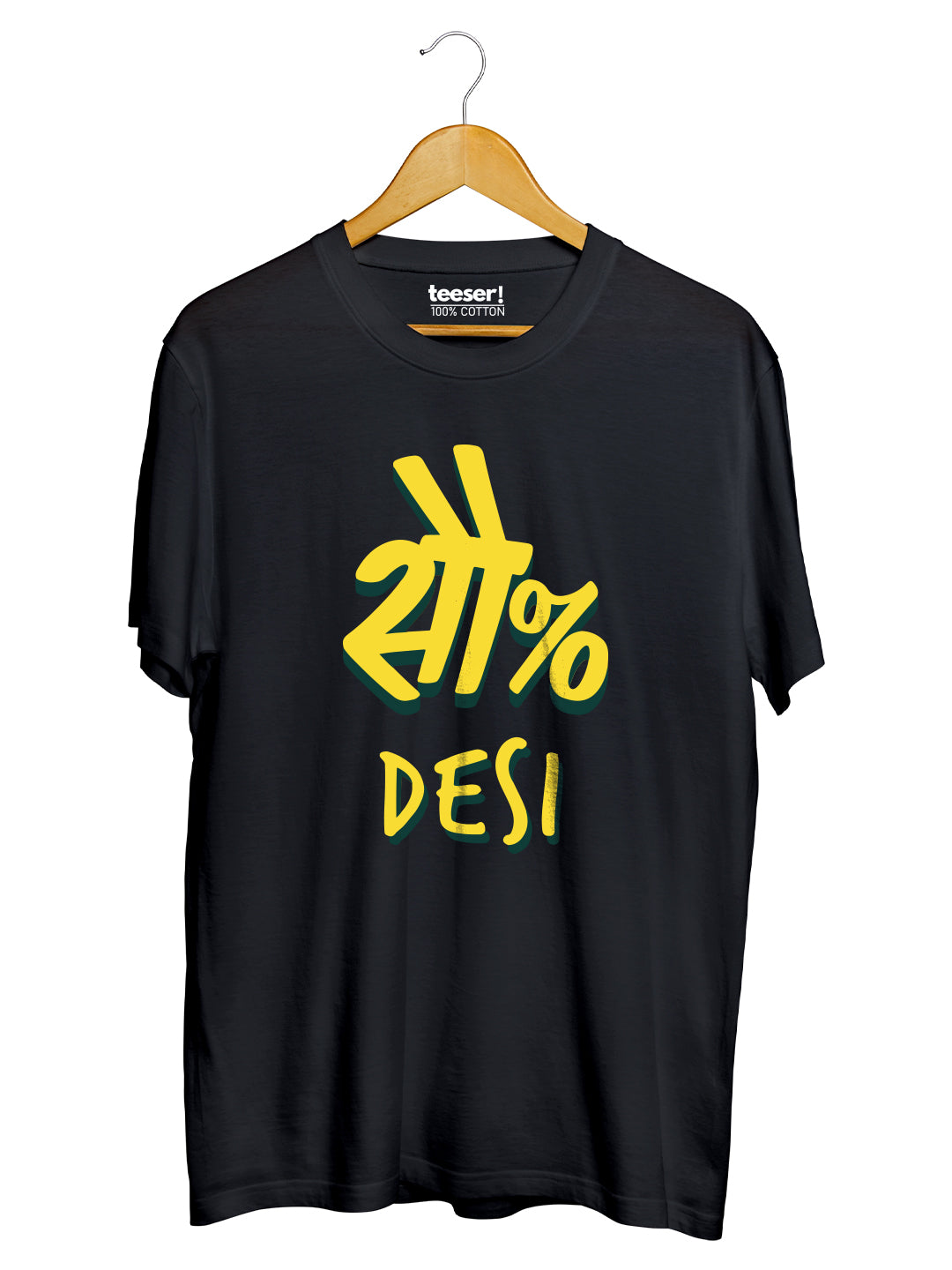 100% Desi Regular Fit T-Shirt