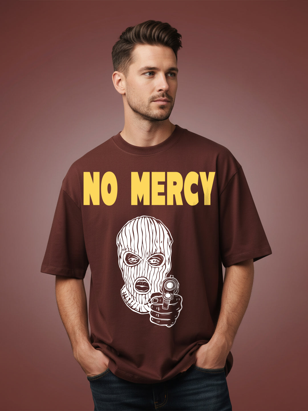 No Mercy Oversized Fit T-Shirt
