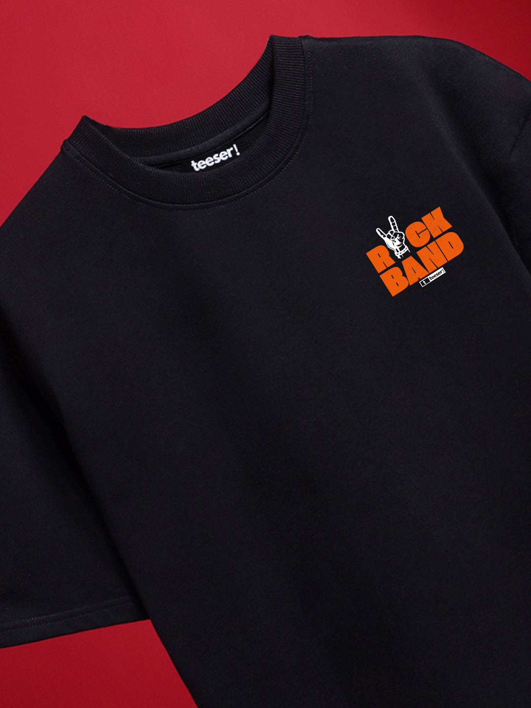 Rock Band Oversized Fit T-Shirt