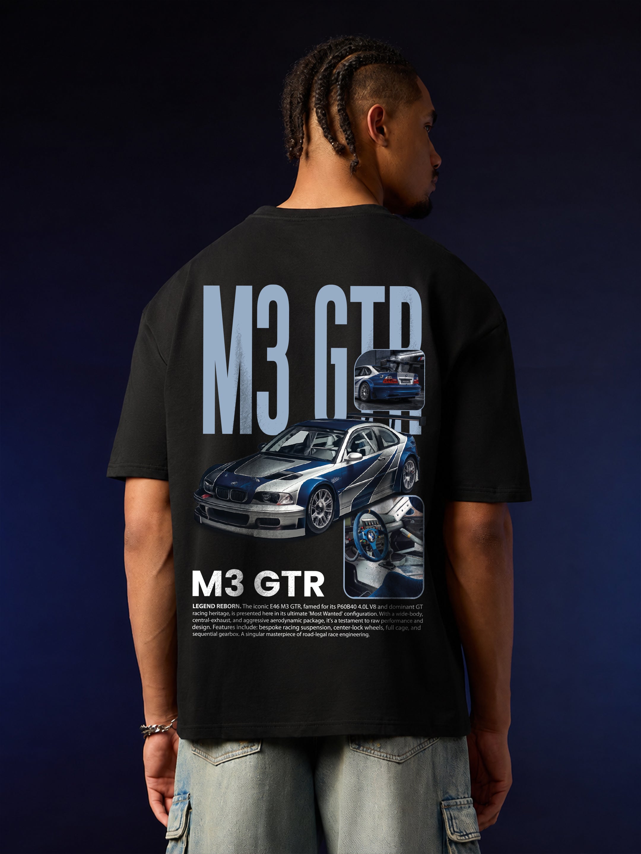 M3 GTR Legend Reborn Oversized T-Shirt