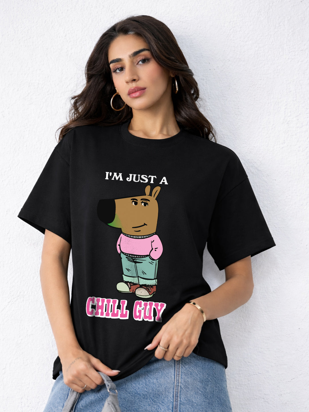 Chill Guy Oversized T-Shirt
