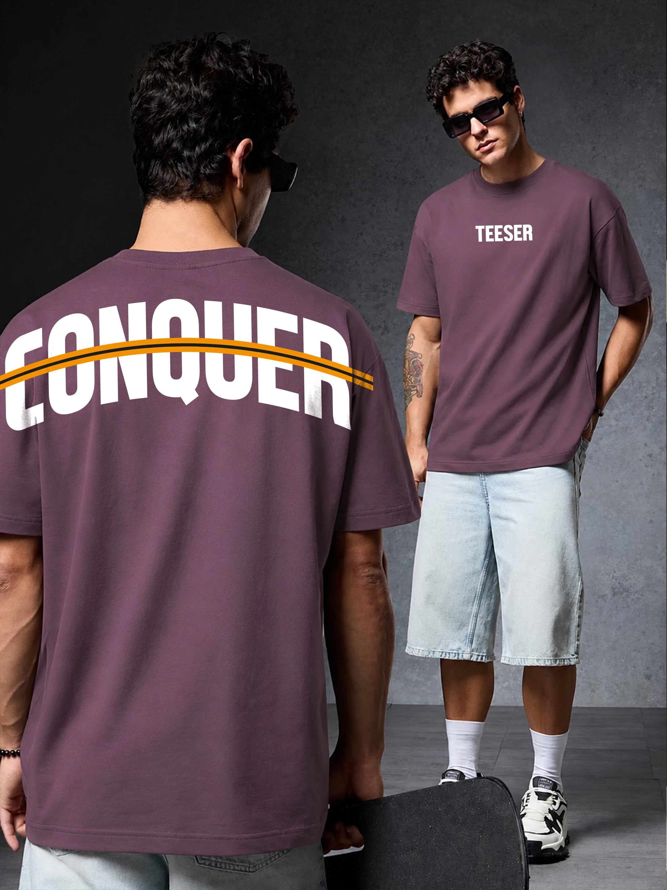 Conquer Oversized Fit T-Shirt