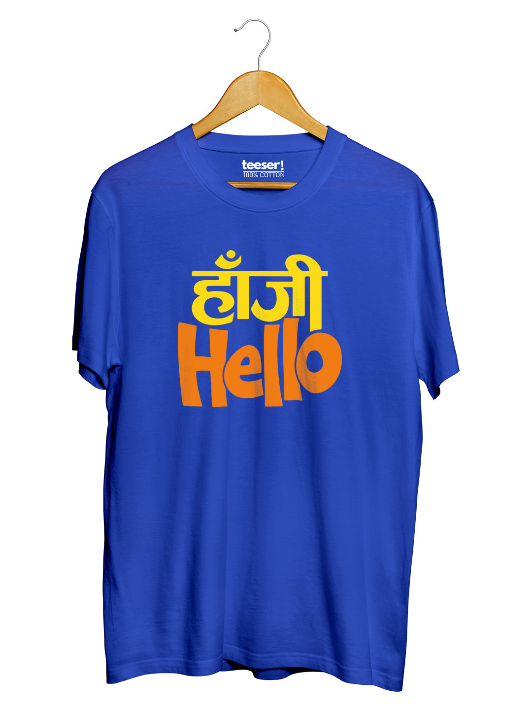 Han ji Hello Regular Fit T-Shirt